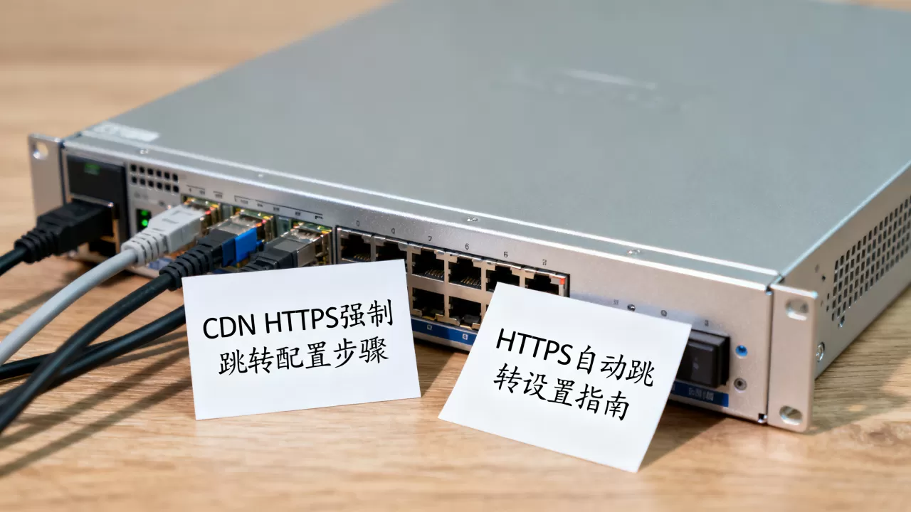 CDN HTTPS强制跳转怎么配置？如何设置HTTPS自动跳转