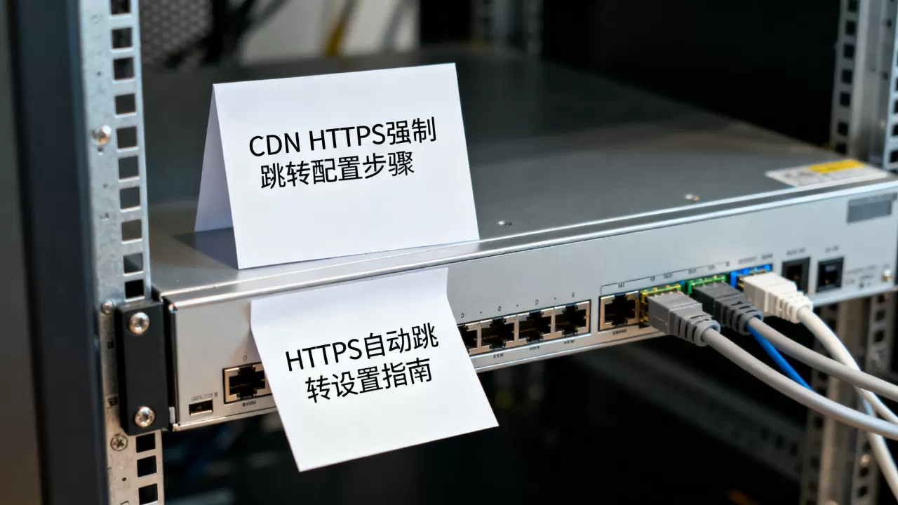 CDN HTTPS强制跳转怎么配置？如何设置HTTPS自动跳转