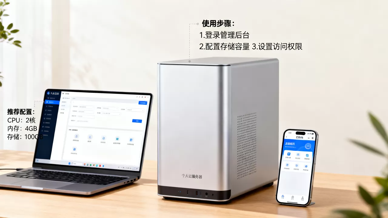 个人云服务器怎么使用方法？个人云服务器租用费用及配置推荐