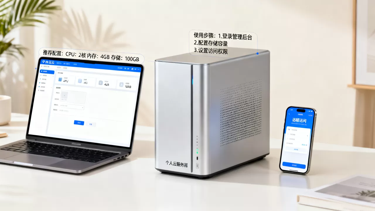 个人云服务器怎么使用方法？个人云服务器租用费用及配置推荐