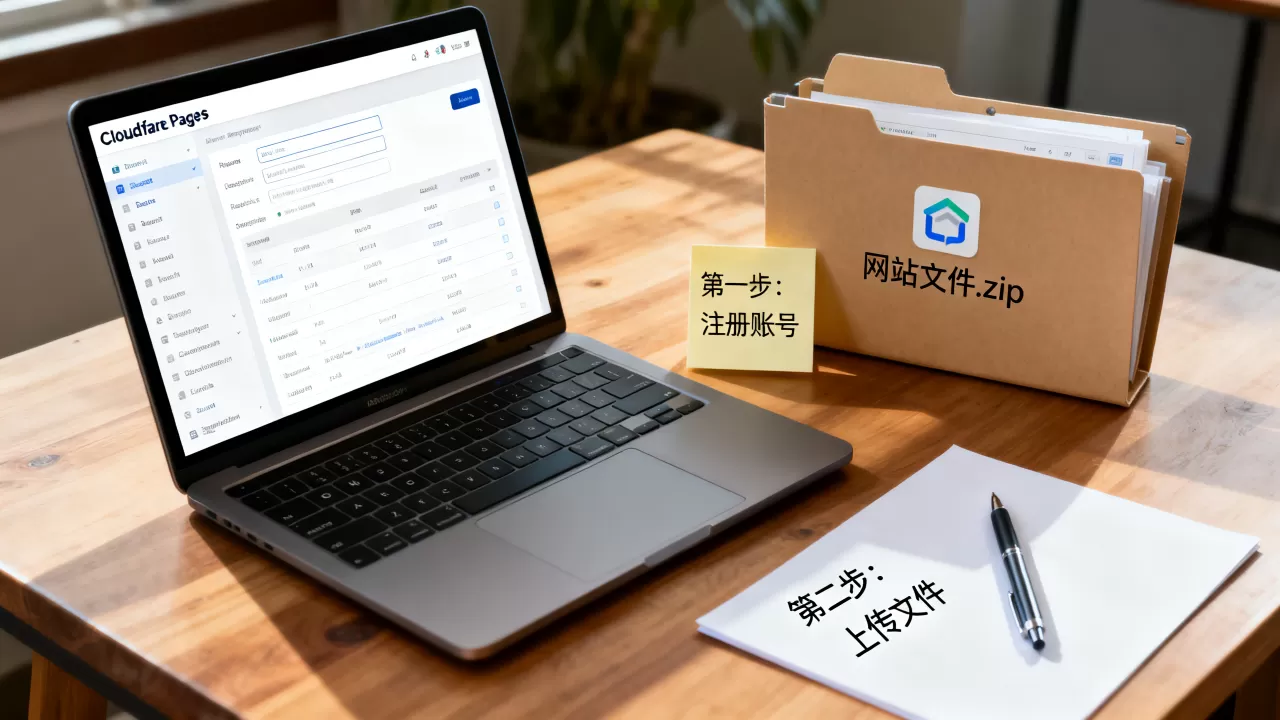 Cloudflare Pages部署网站教程怎么操作？如何免费搭建静态网站