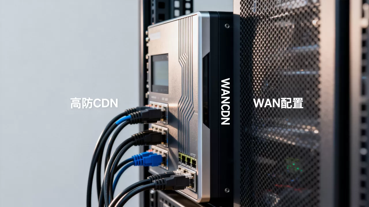 高防CDN WAN是什么？高防CDN wan如何配置