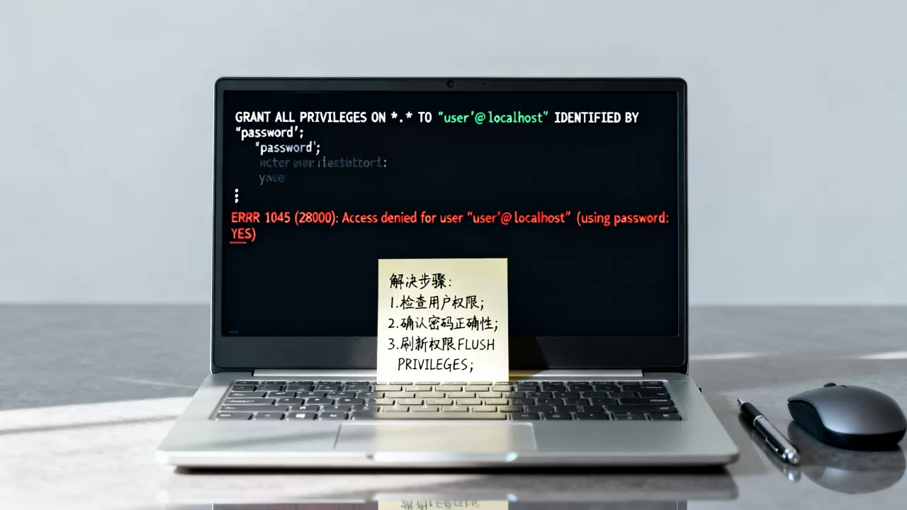 ant安装_GRANT报错如何解决?mysql用户授权命令详解 ant安装_GRANT报错如何解决?mysql用户授权命令详解