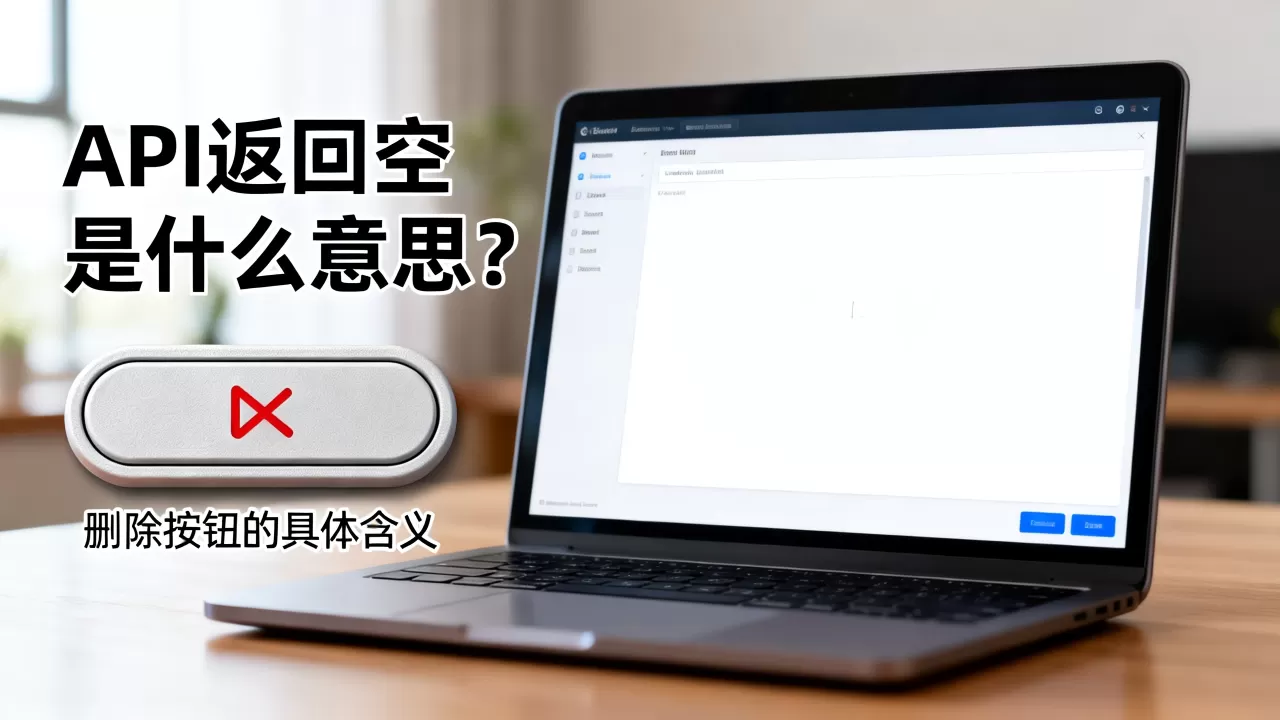 API返回空是什么意思？删除按钮的具体含义