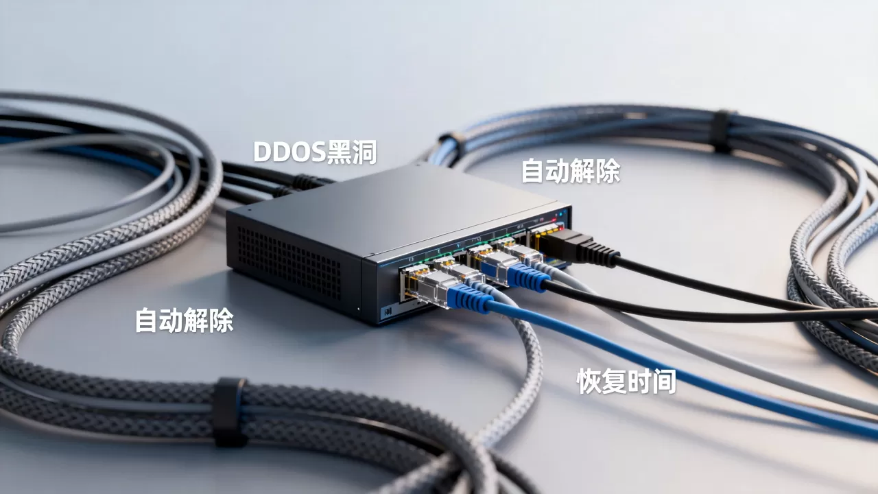 服务器DDoS黑洞多久自动解除？黑洞多久能恢复