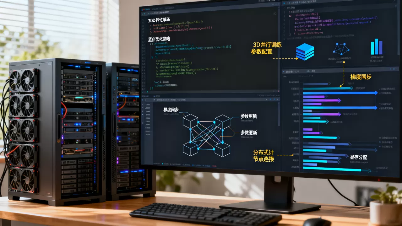 大模型3D并行怎么训练？分布式训练显存优化技巧