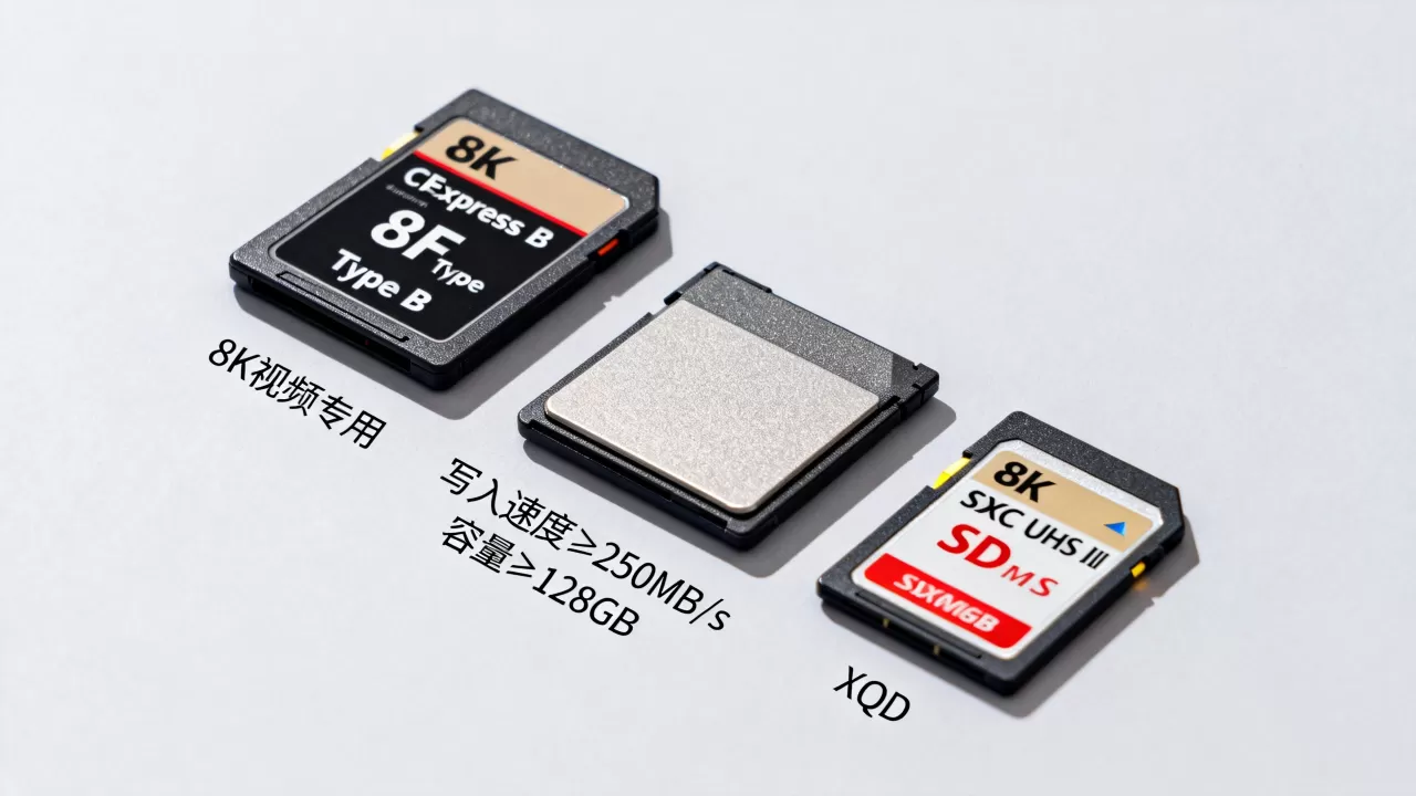 拍8k视频用什么存储卡？8k视频存储卡推荐