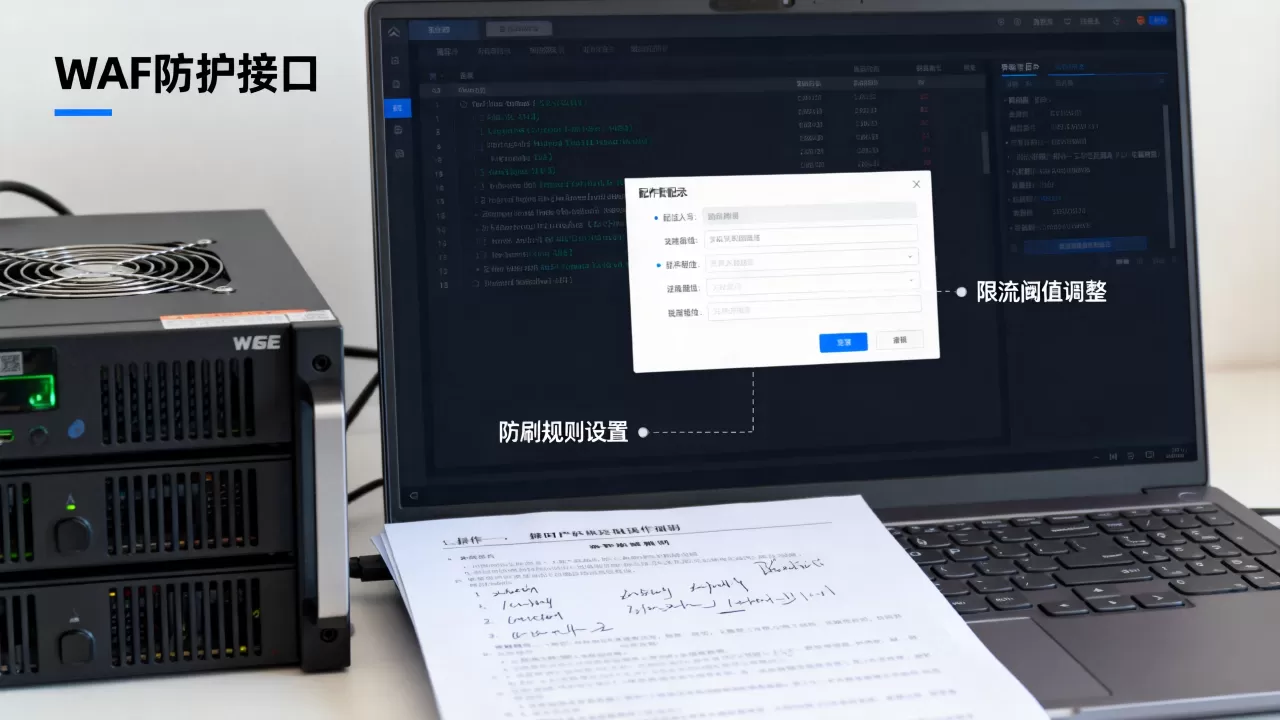 WAF防护接口防刷限流规则怎么配置？WAF防刷限流配置教程