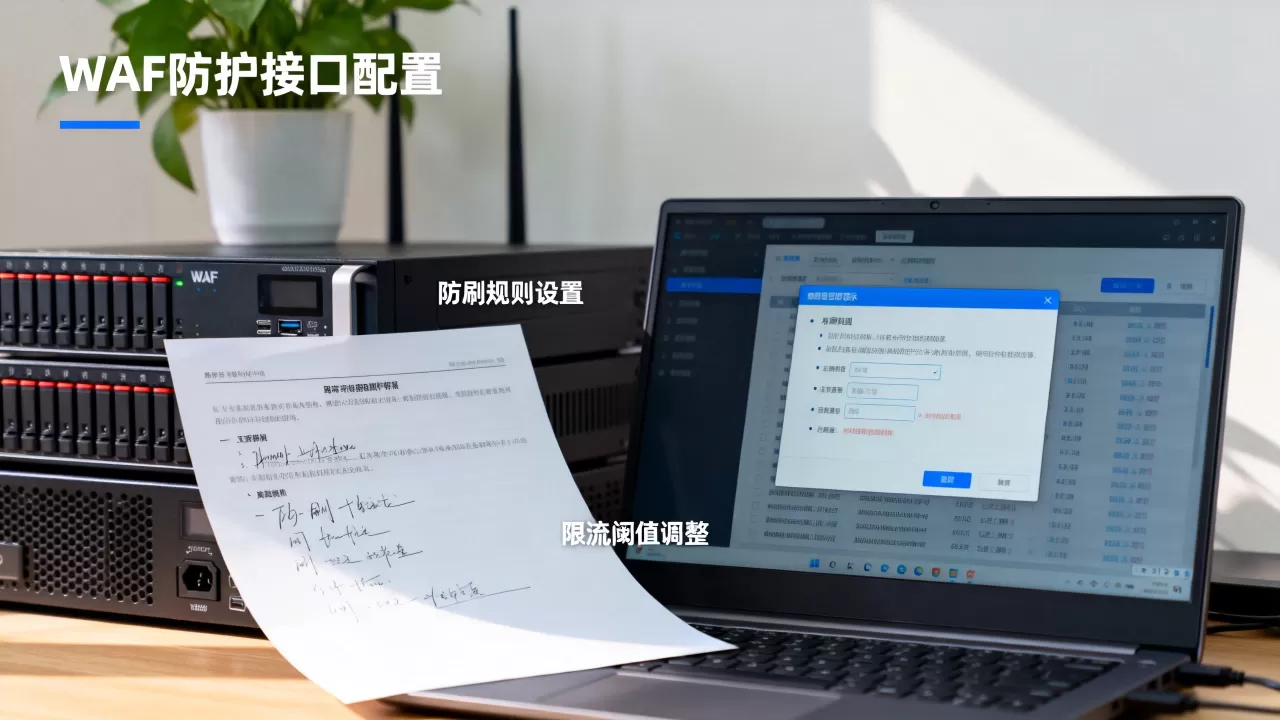WAF防护接口防刷限流规则怎么配置？WAF防刷限流配置教程