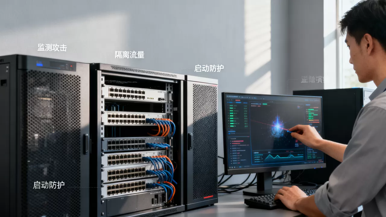 服务器遭遇DDoS攻击怎么办？企业网络安全应急演练方案