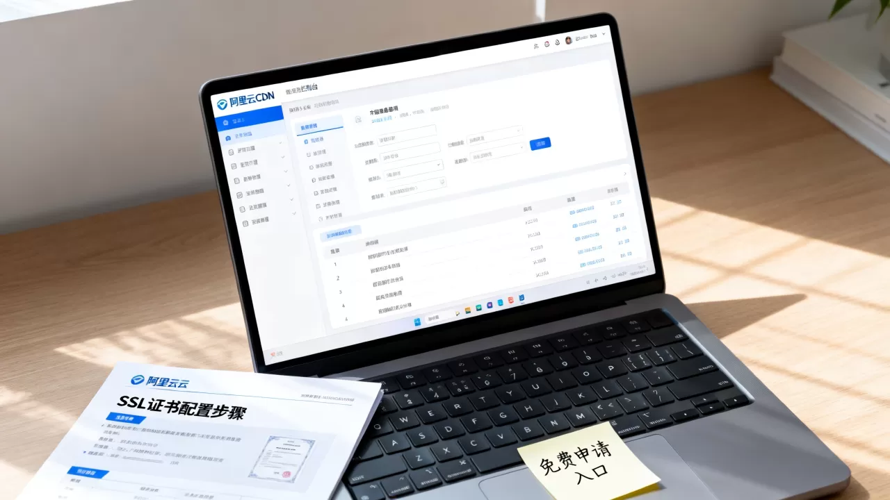 阿里云CDN配置SSL证书报错怎么办？免费申请SSL证书