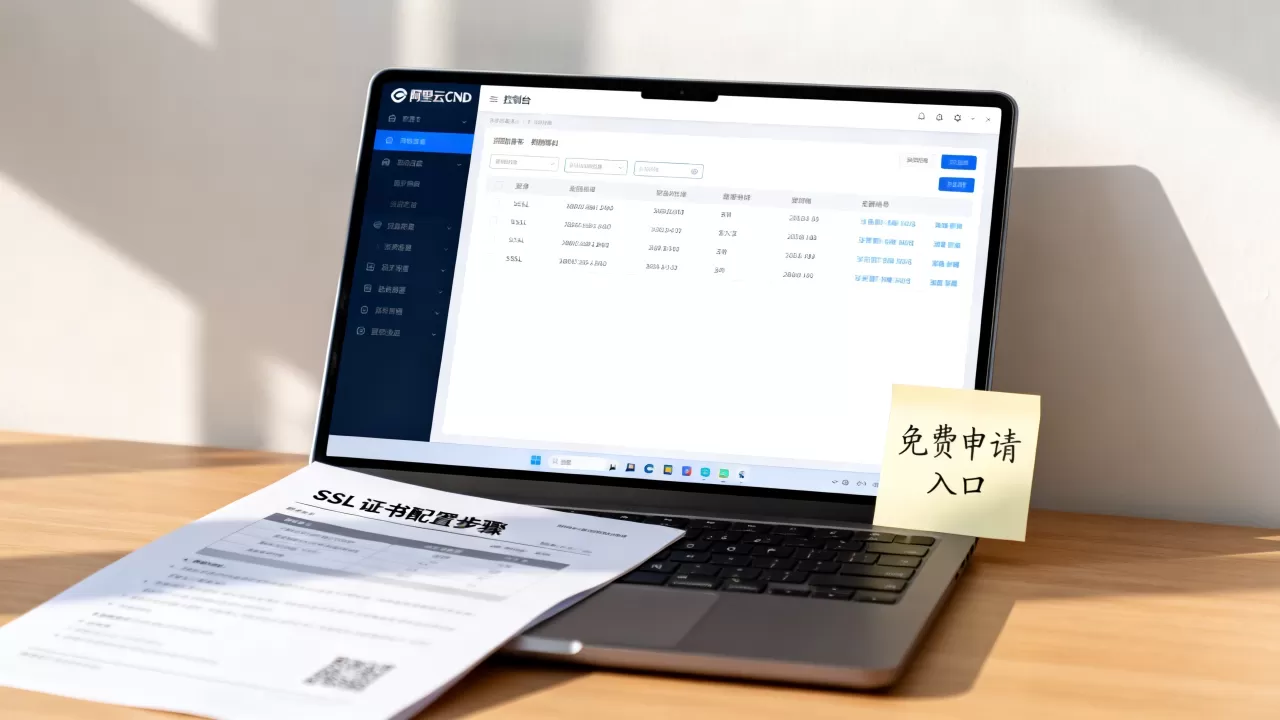 阿里云CDN配置SSL证书报错怎么办？免费申请SSL证书