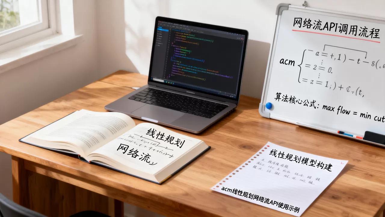 acm线性规划网络流API怎么用？acm线性规划网络流算法详解