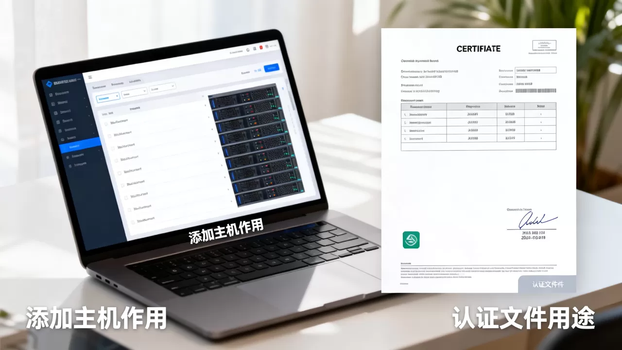 apr_s添加主机有什么用？认证文件有什么用途？