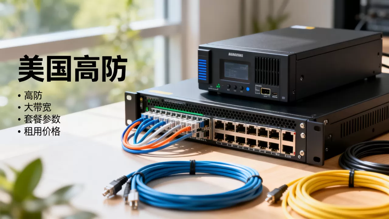 美国高防服务器大带宽套餐怎么选？美国高防服务器租用多少钱