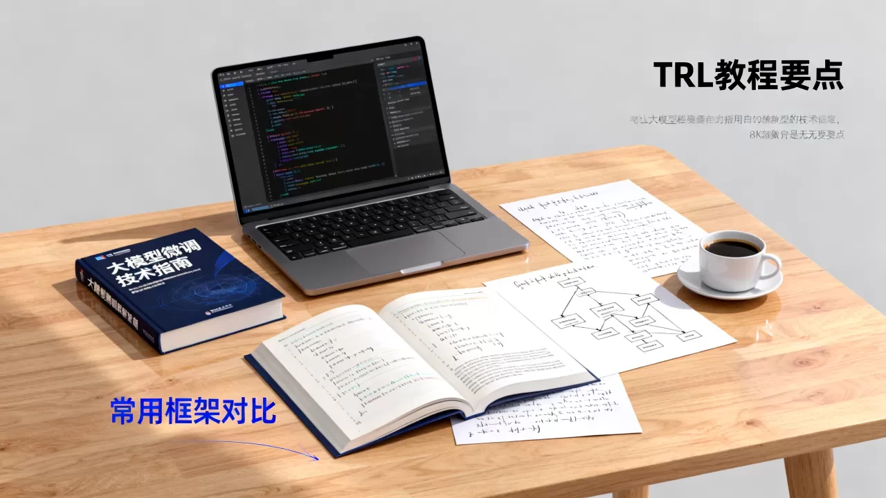 大模型微调用TRL教程怎么学？大模型微调常用框架有哪些
