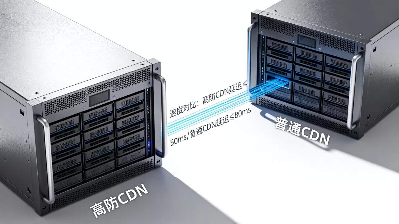 高防CDN和普通CDN速度谁更快？高防CDN和普通CDN区别