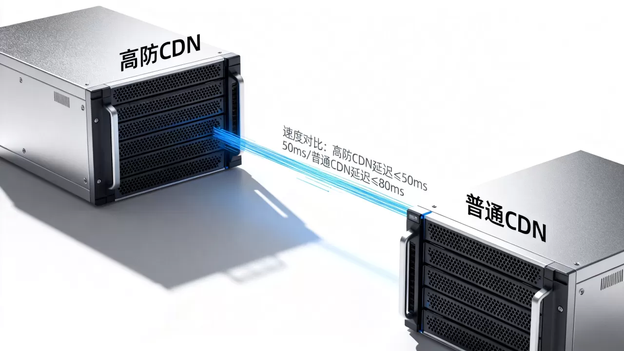高防CDN和普通CDN速度谁更快？高防CDN和普通CDN区别