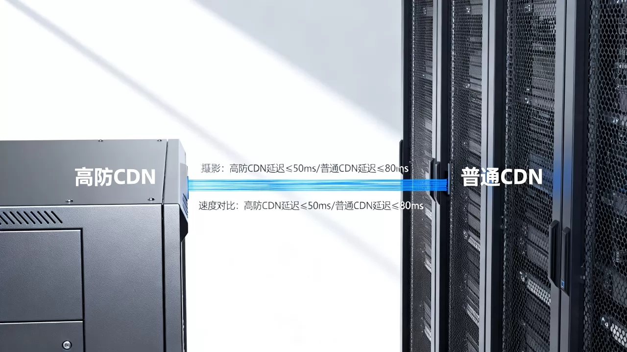 高防CDN和普通CDN速度谁更快？高防CDN和普通CDN区别