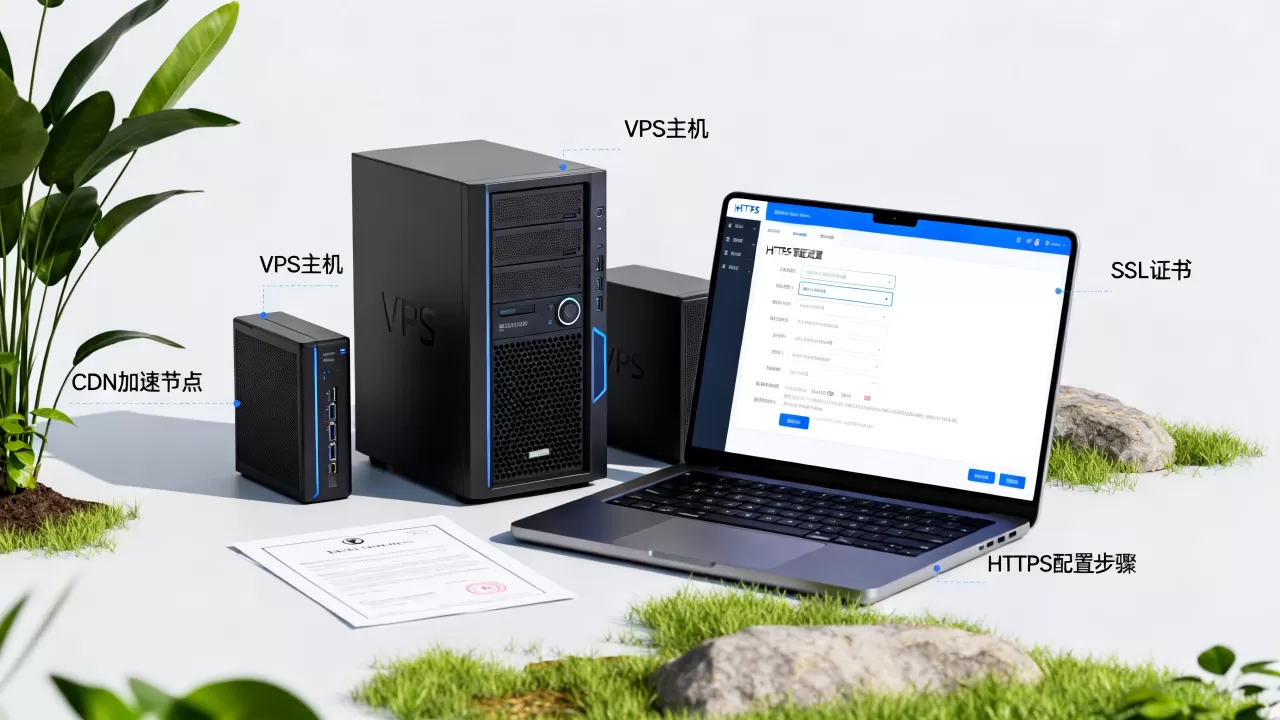 美国VPS建站CDN加速HTTPS怎么配？如何配置SSL证书