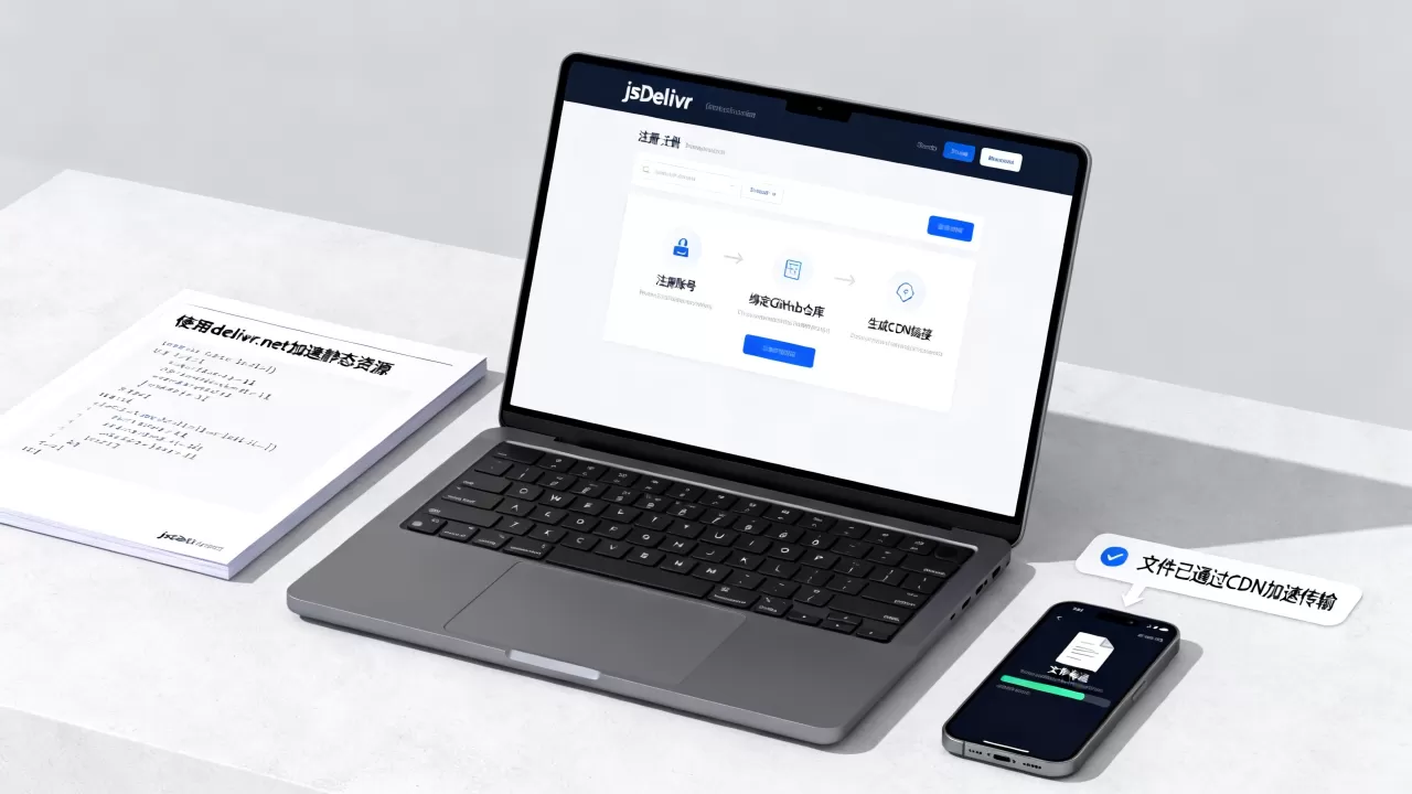 如何利用jsDelivr免费cdn？jsdelivr免费cdn怎么注册使用