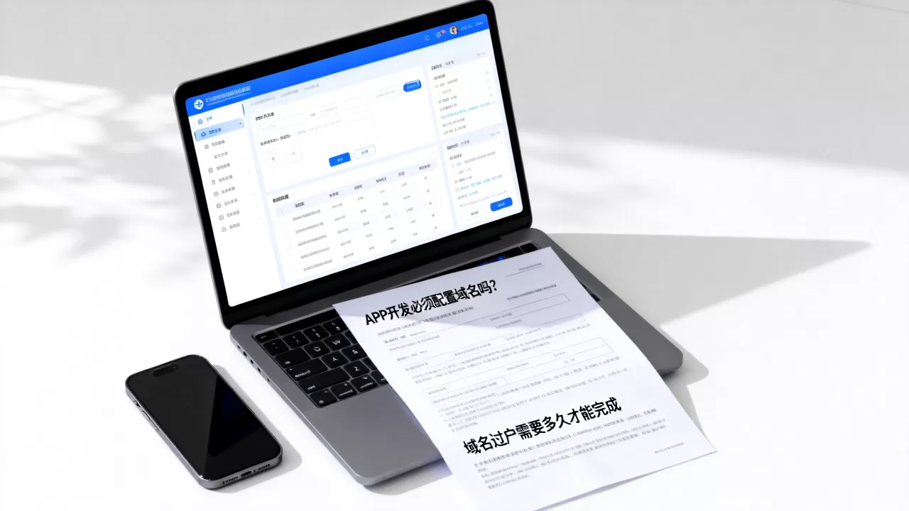 APP开发必须配置域名吗?域名过户需要多久才能完成 APP开发必须配置域名吗?域名过户需要多久才能完成