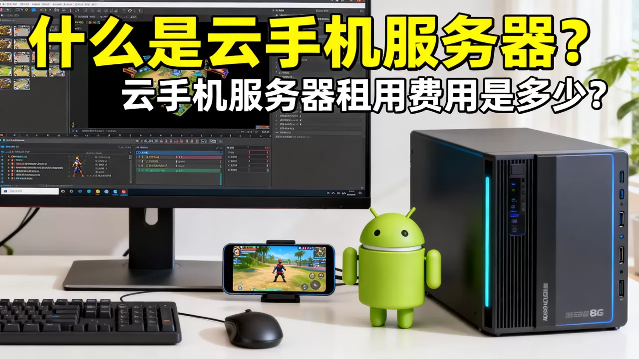 安卓游戏开发中什么是云手机服务器？云手机服务器租用费用是多少