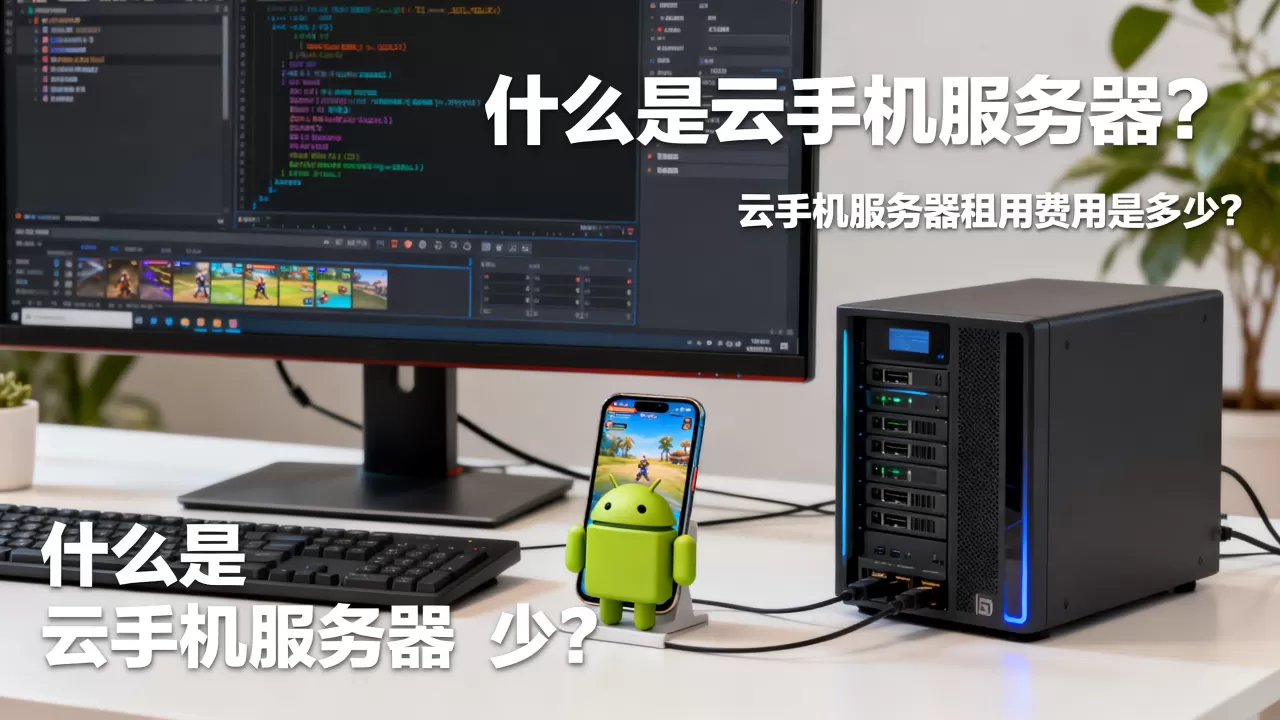 安卓游戏开发中什么是云手机服务器？云手机服务器租用费用是多少