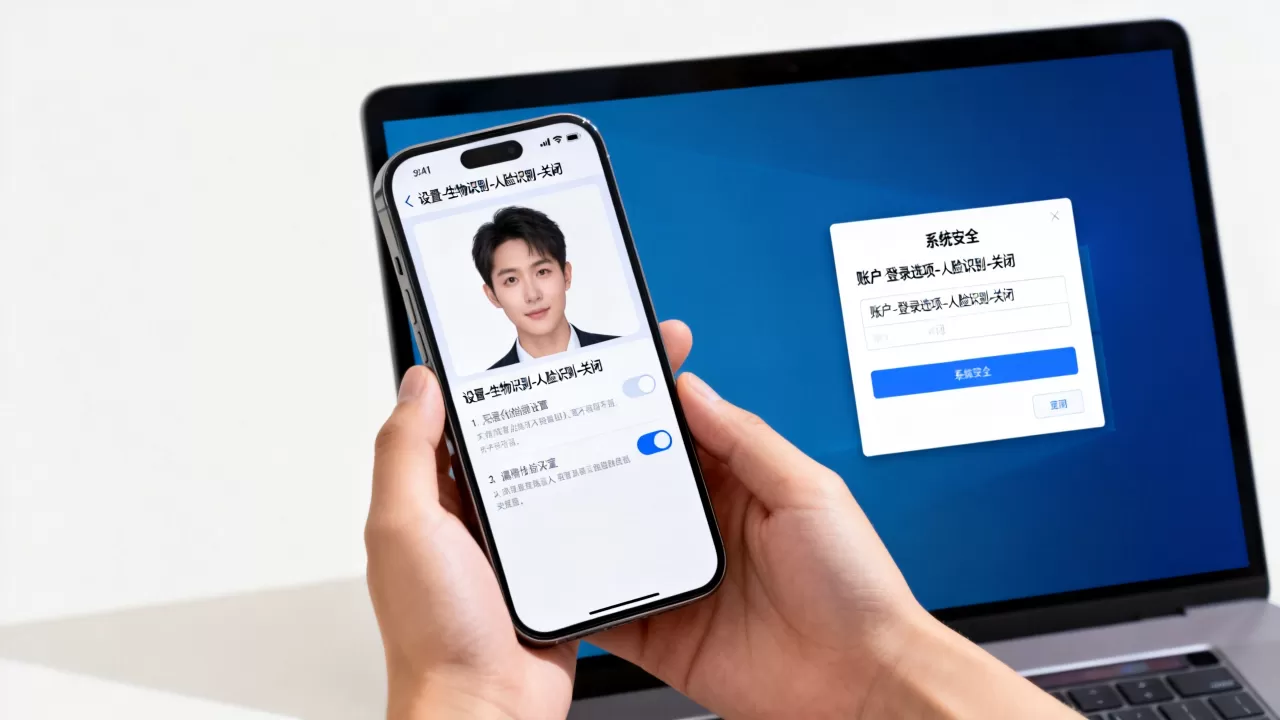 关了人脸识别还能登录吗？人脸识别怎么关闭