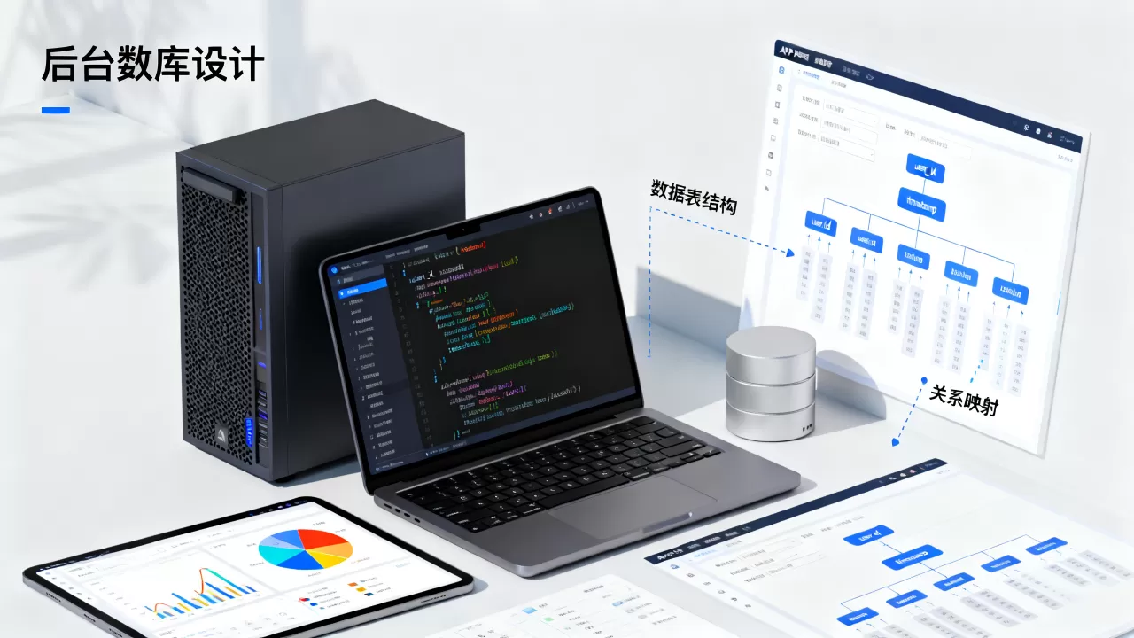 APP后台数据库怎么设计？企业网站APP后台搭建教程