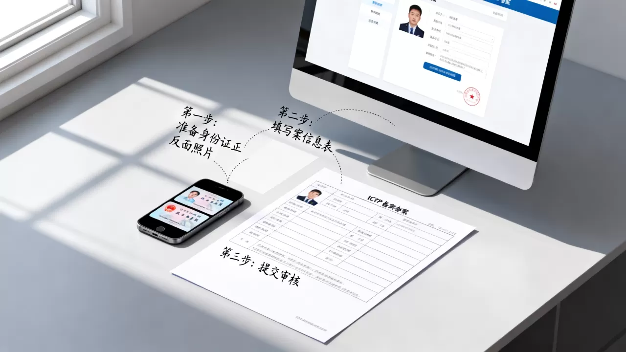 个人主体备案怎么办理？个人网站ICP备案流程