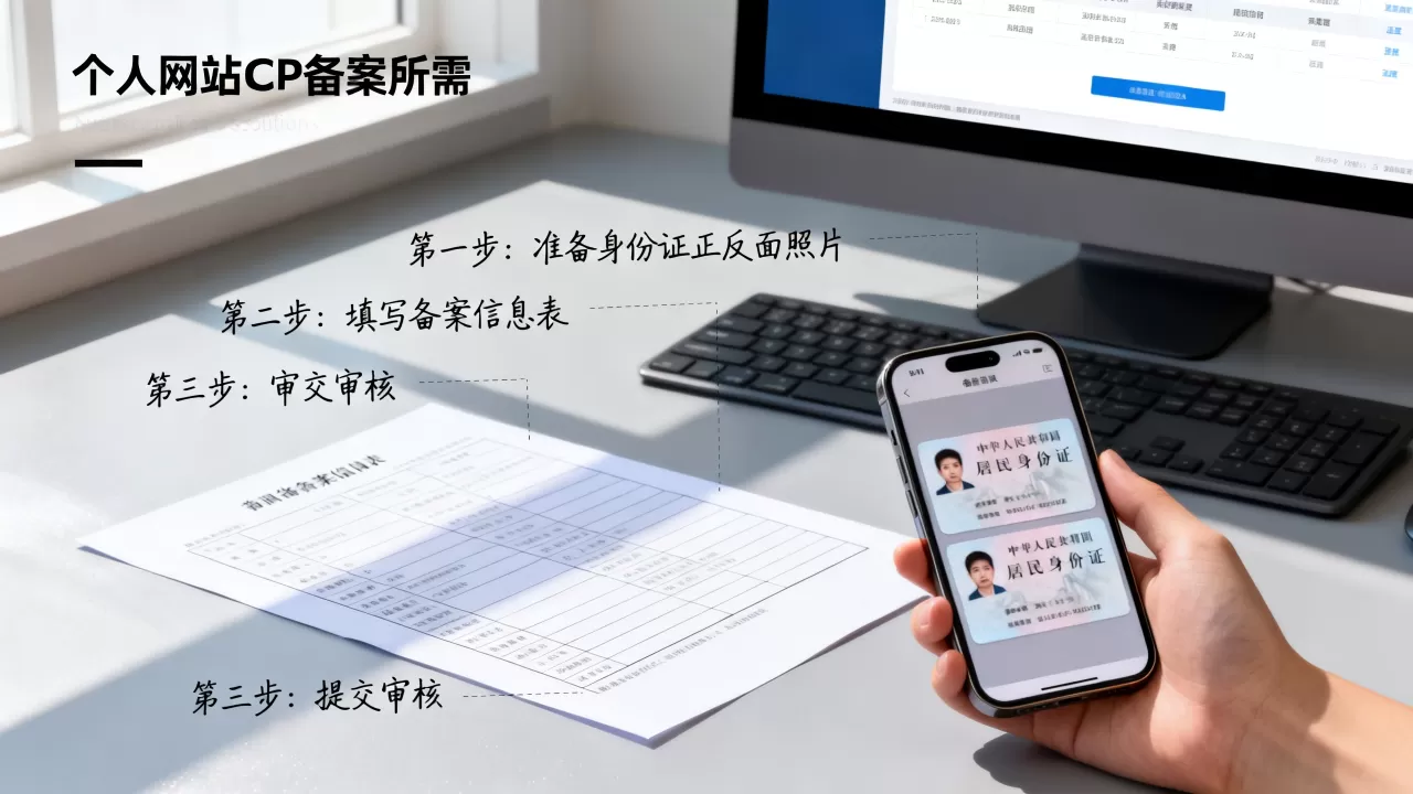 个人主体备案怎么办理？个人网站ICP备案流程