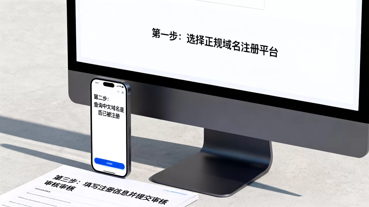 个人中文域名怎么注册？个人中文域名注册流程详解