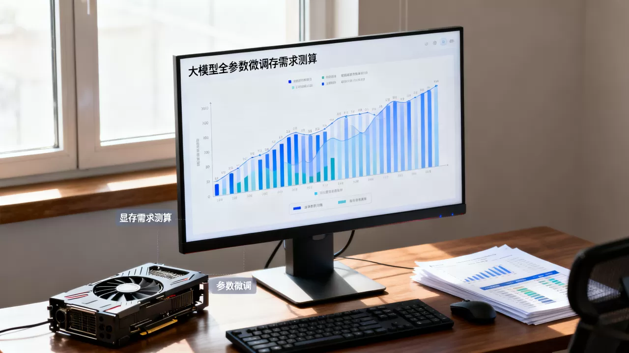 大模型全参数微调显存需求测算