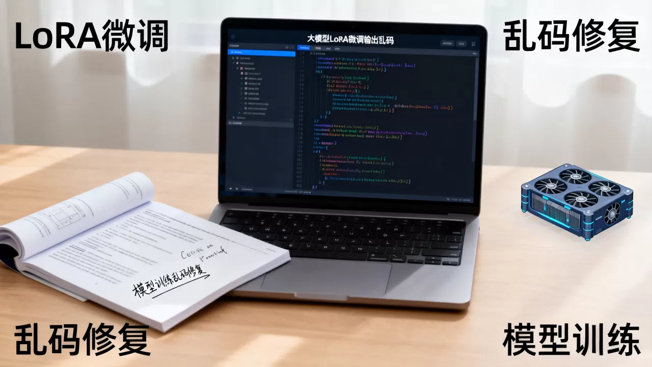 大模型LoRA微调输出乱码怎么解决？如何修复模型训练乱码问题
