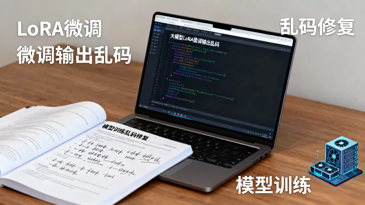大模型LoRA微调输出乱码怎么解决？如何修复模型训练乱码问题