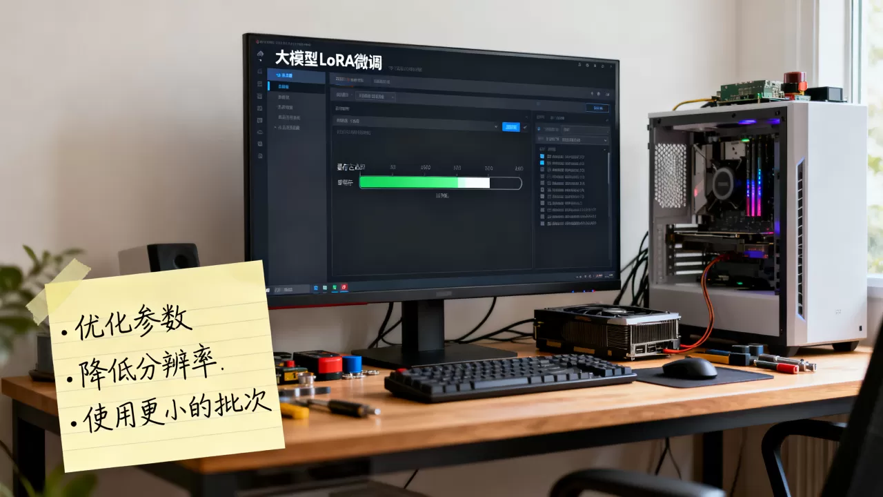 大模型LoRA微调显存不够怎么办，如何解决显存不足问题