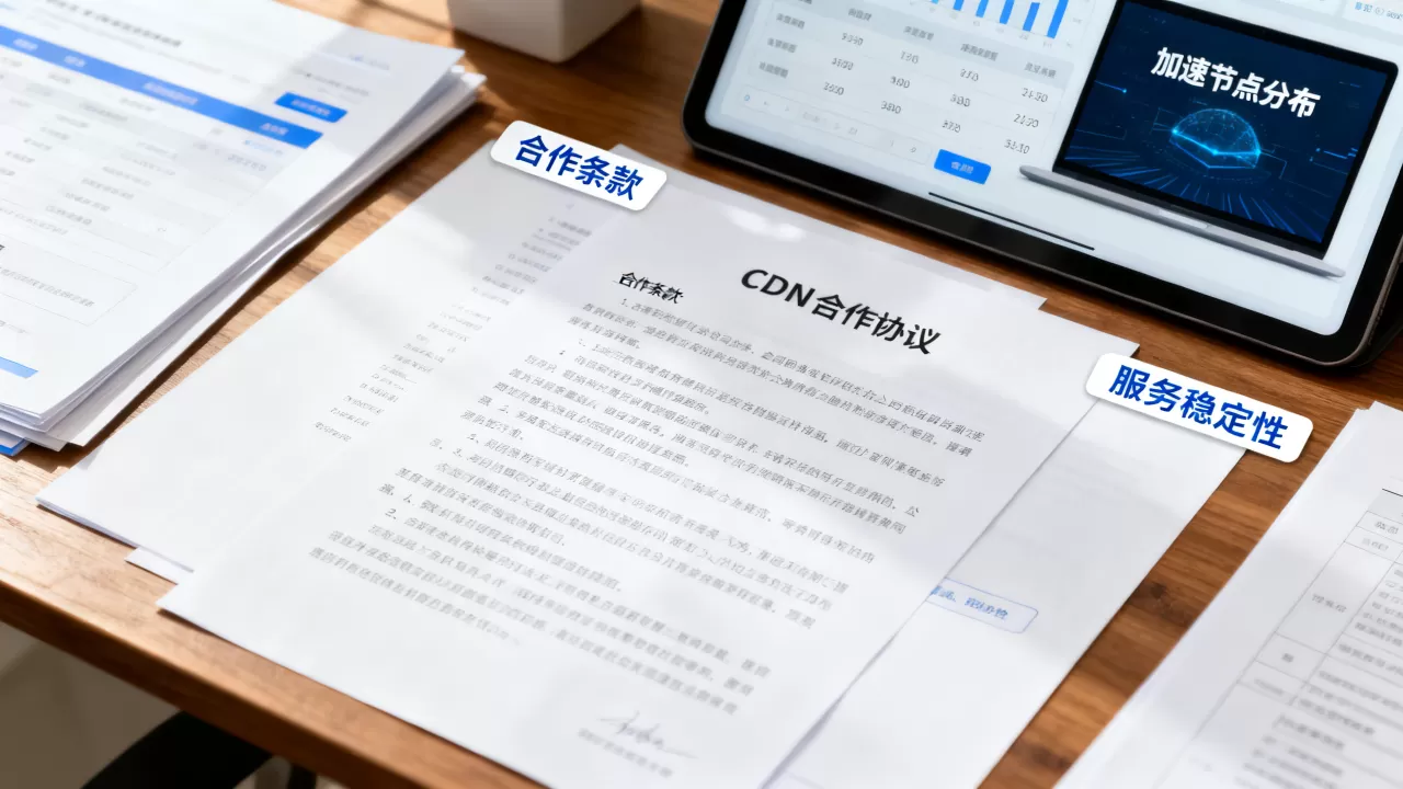 签CDN合作协议要注意什么？CDN加速服务怎么选择