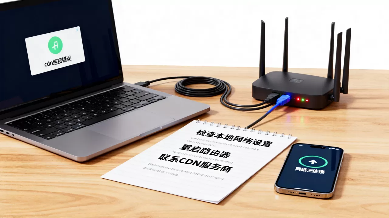没网显示cdn怎么回事？如何快速修复cdn连接错误