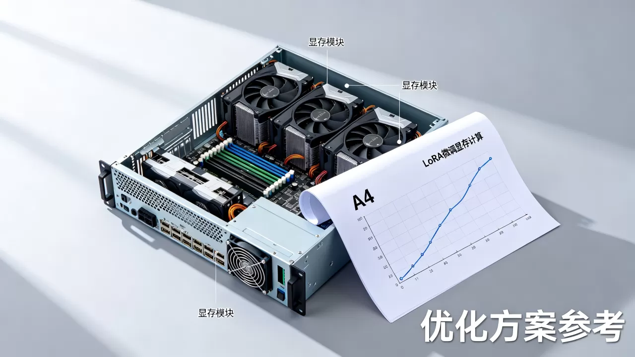 大模型LoRA微调到底需要多大显存？LoRA微调显存计算与优化方案