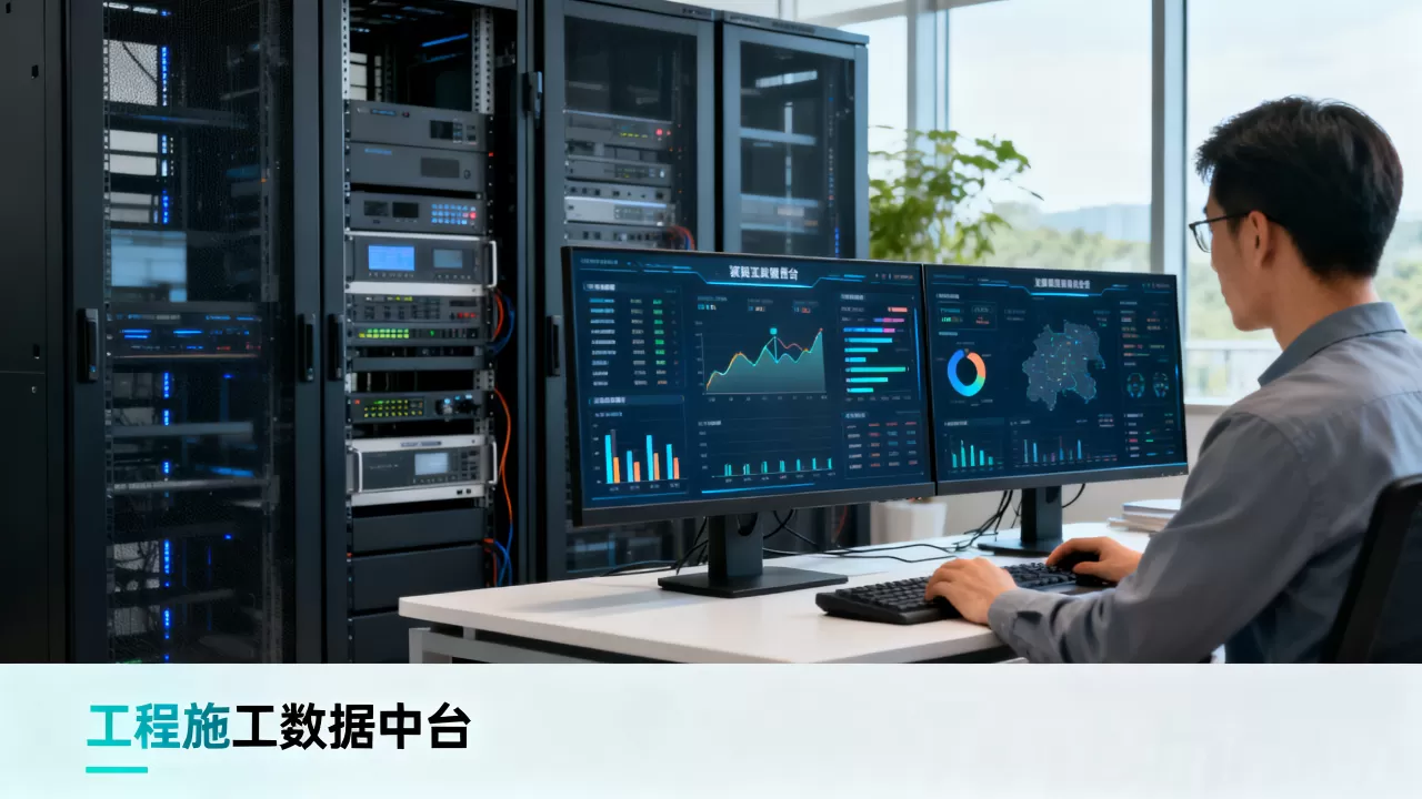 共建工程施工行业首个数据中台