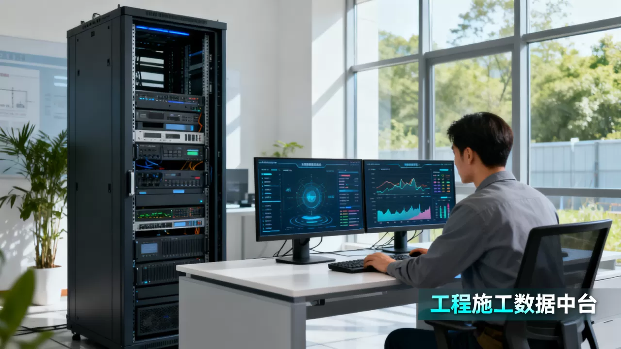 共建工程施工行业首个数据中台