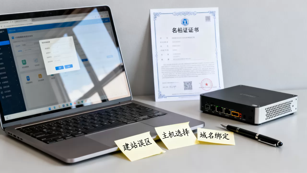 新手站长建站有哪些坑？主机侦探给新手的建站建议