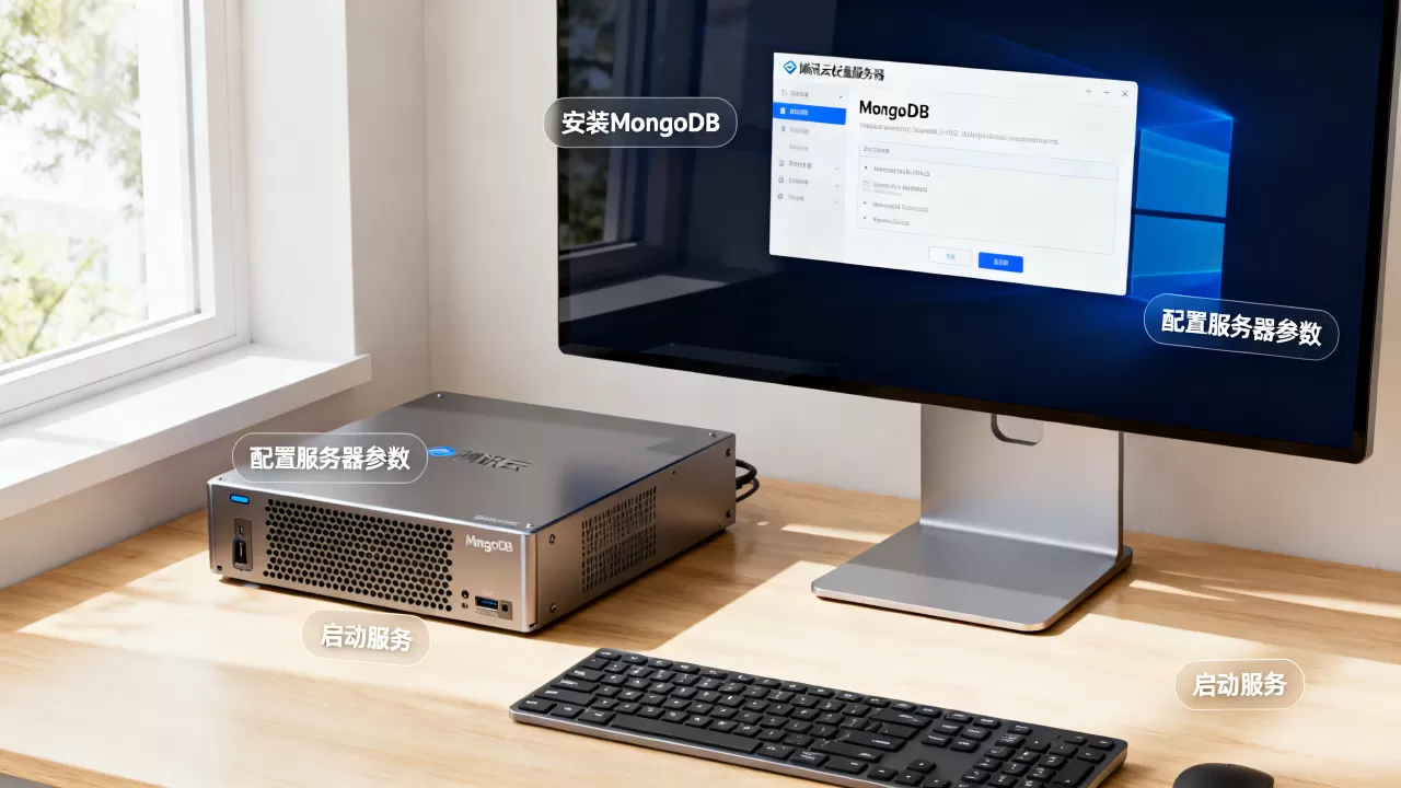 如何在腾讯云轻量服务器搭建MongoDB？搭建MongoDB教程
