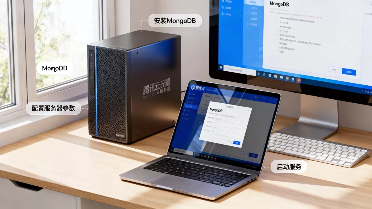 如何在腾讯云轻量服务器搭建MongoDB？搭建MongoDB教程