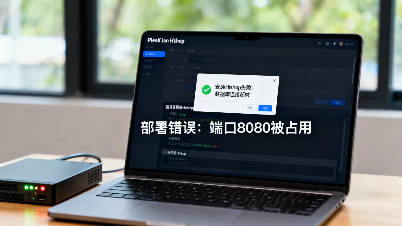 Plesk安装Hishop出错怎么解决？服务器部署Hishop报错怎么办