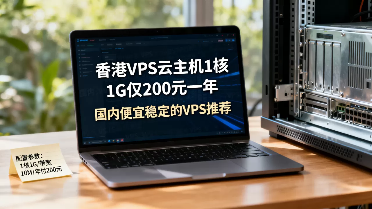 香港VPS云主机1核1G仅200元一年靠谱吗，国内便宜稳定的VPS推荐