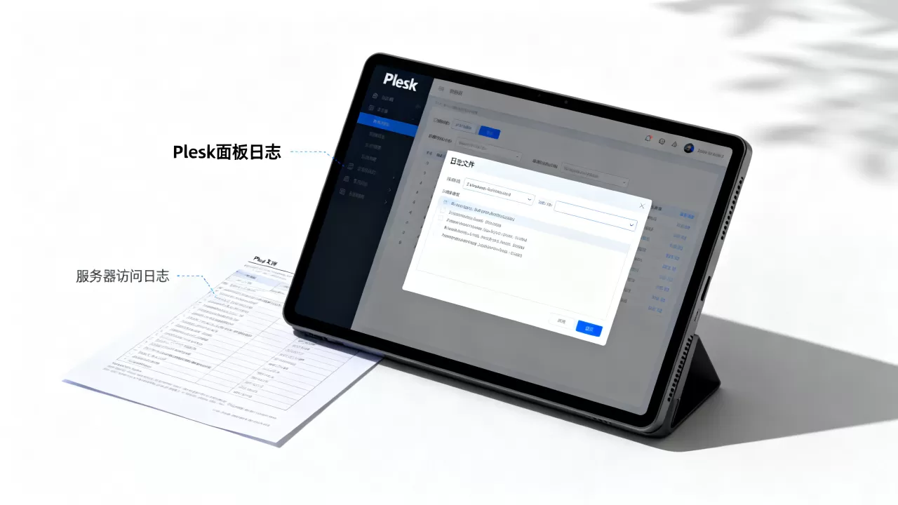 Plesk面板日志文件有什么作用？如何查看服务器访问日志