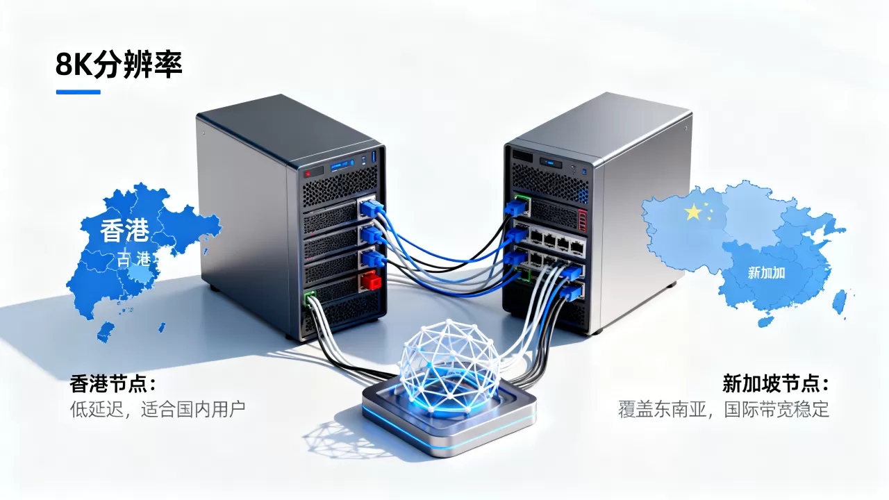 云服务器选香港还是新加坡节点？香港服务器和新加坡服务器区别