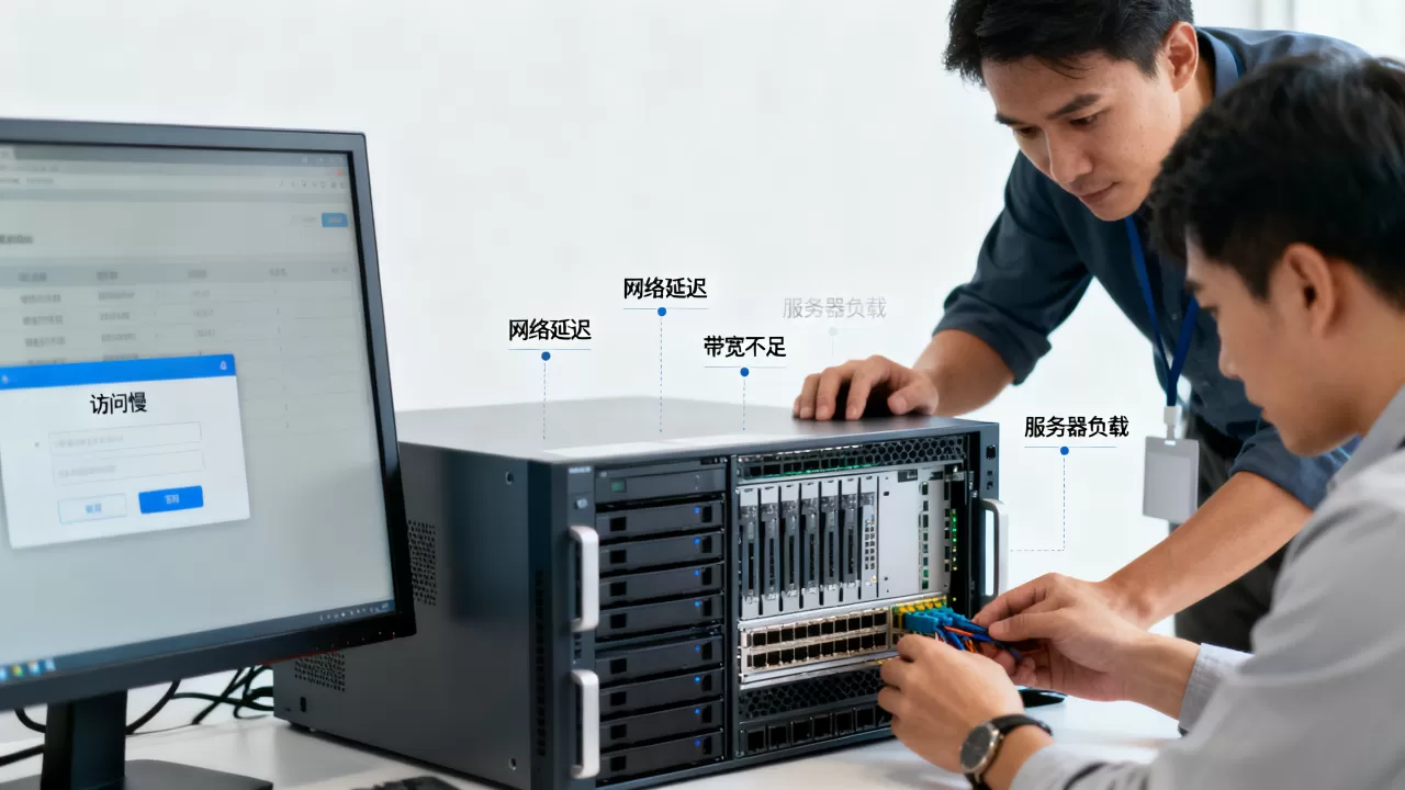 虚拟主机建站访问慢是为什么？虚拟主机访问速度慢怎么办